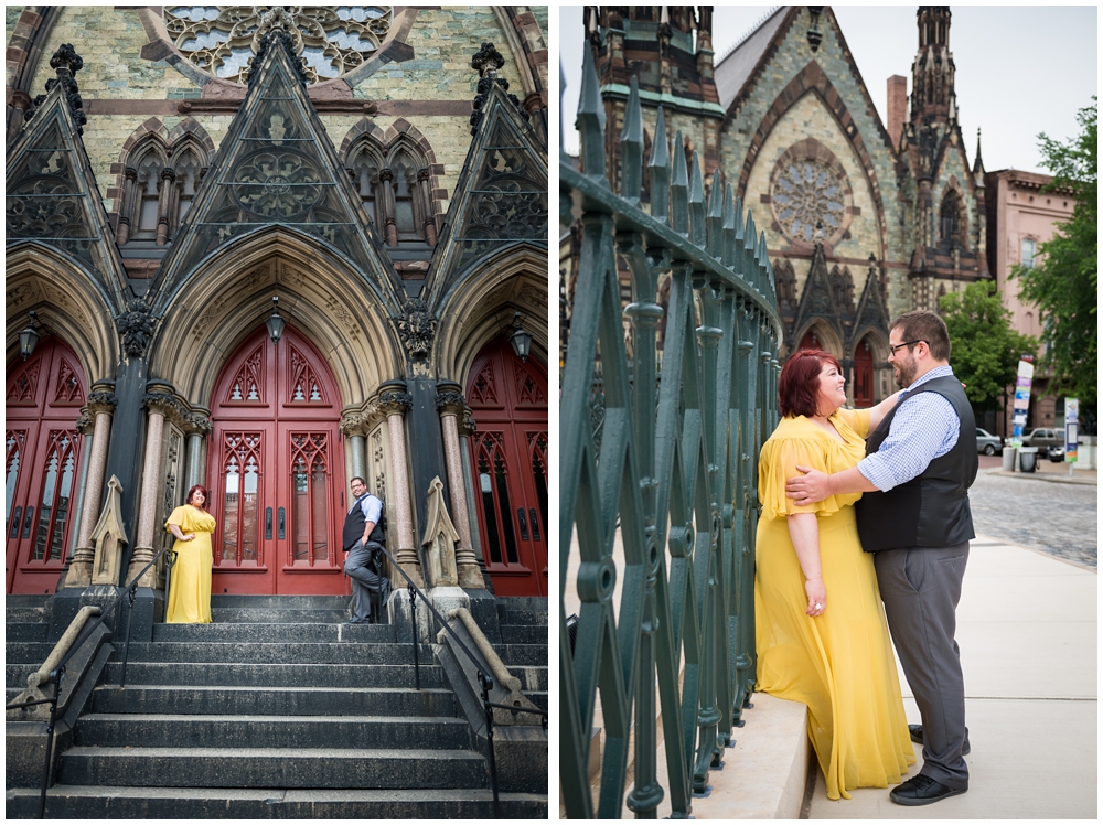 mount vernon baltimore maryland engagement photos