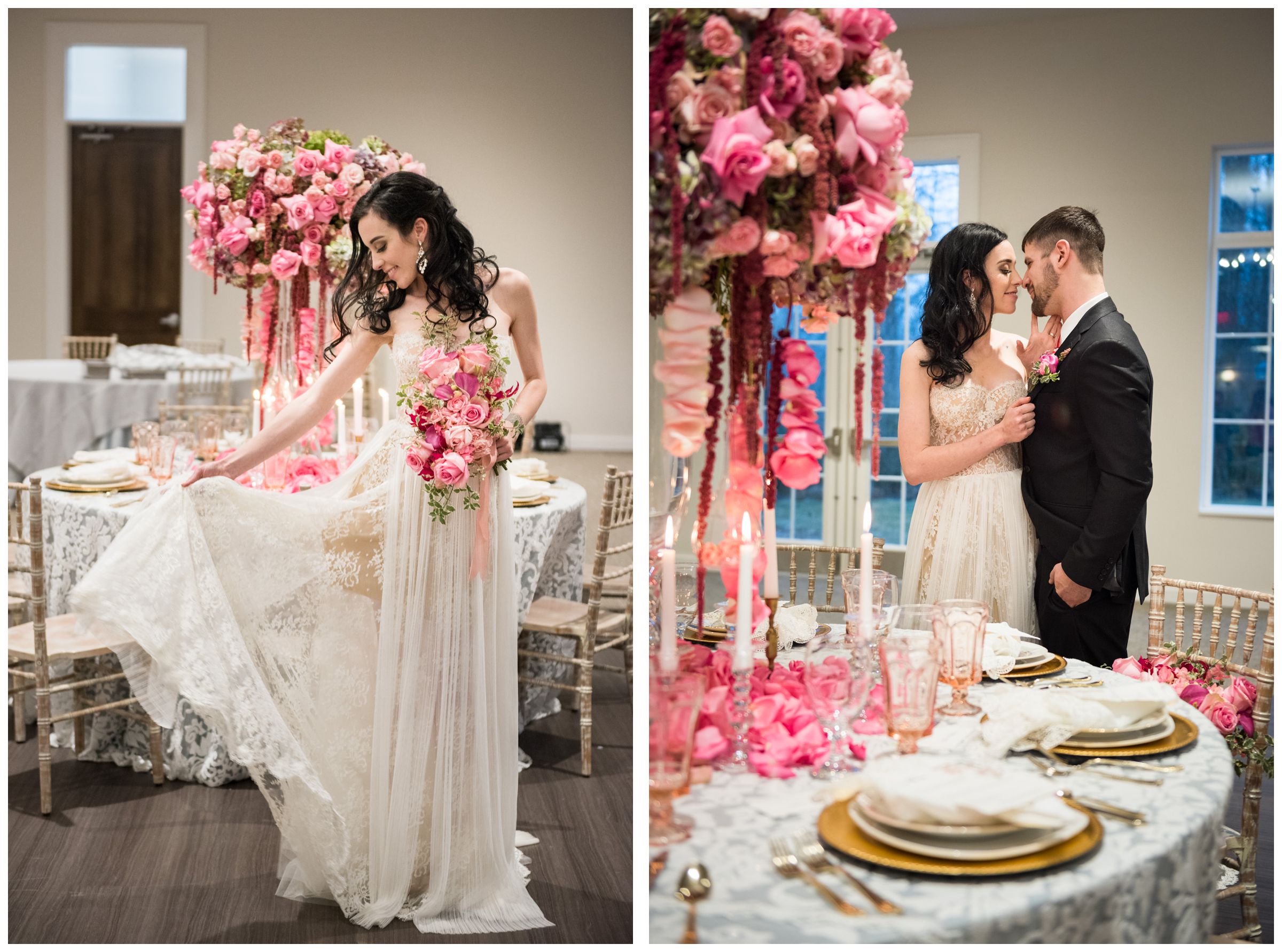 styled wedding shoot at The Estate at New Albany near Columbus Ohio