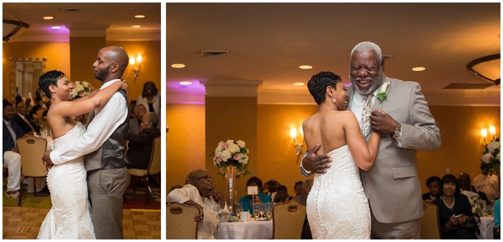 bride and father first dance