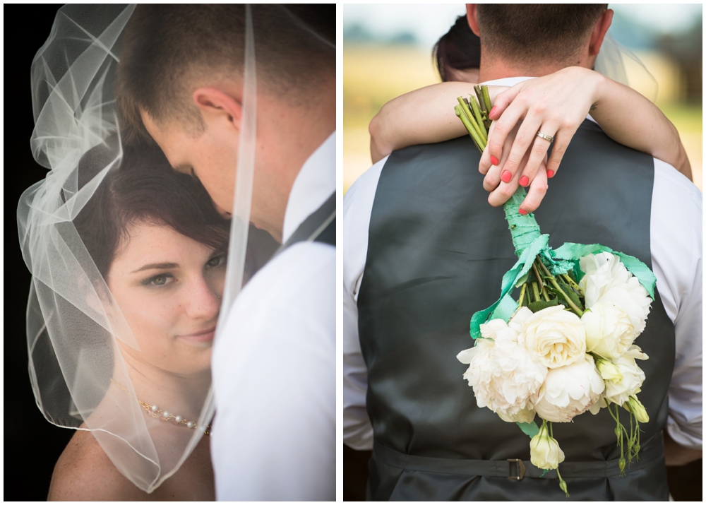 Rustic Barn Bride And Groom Portrait Session