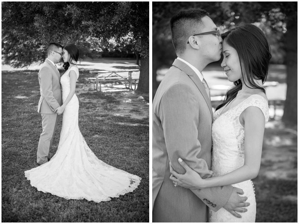 bride and groom at rustic cabin westmoreland state park virgina wedding