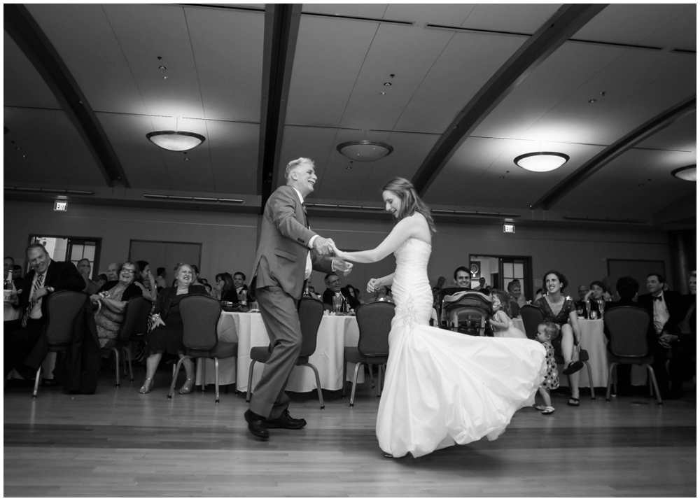 father daughter dance at wedding reception