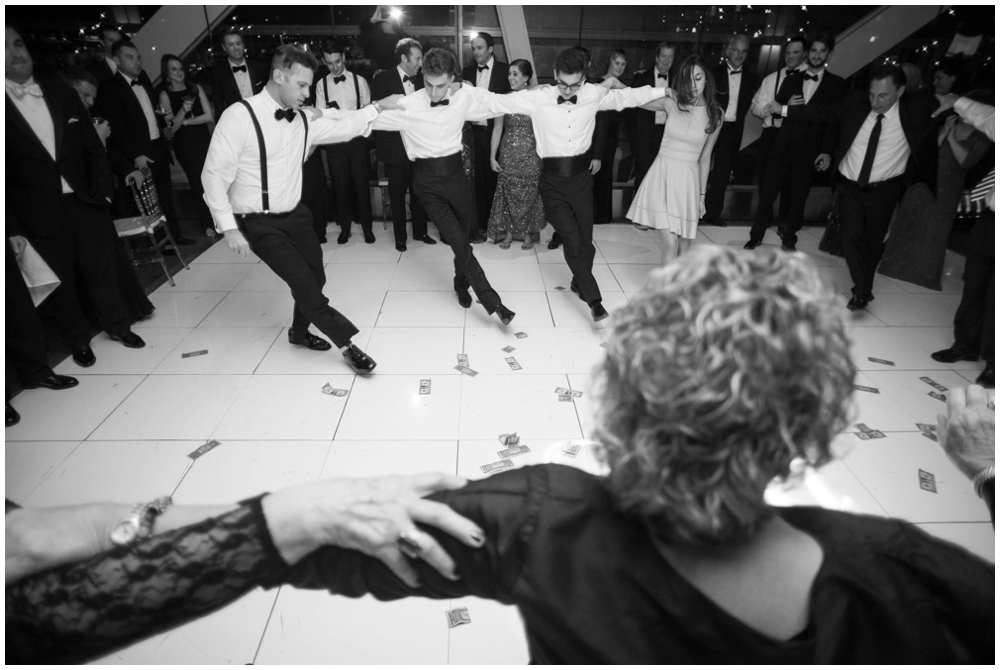 Greek wedding reception dancing