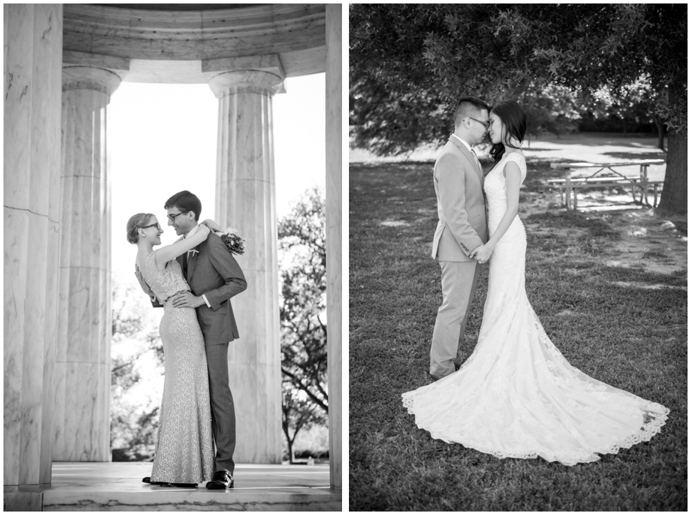 bride and groom portrait