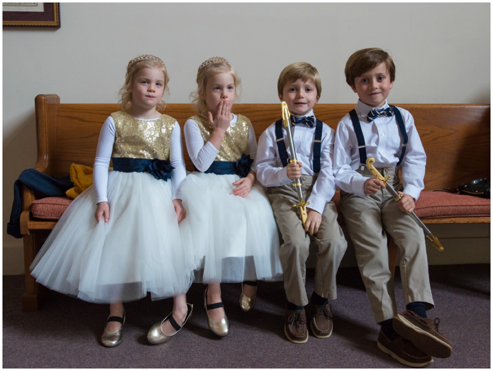 flower girls and ring bearers