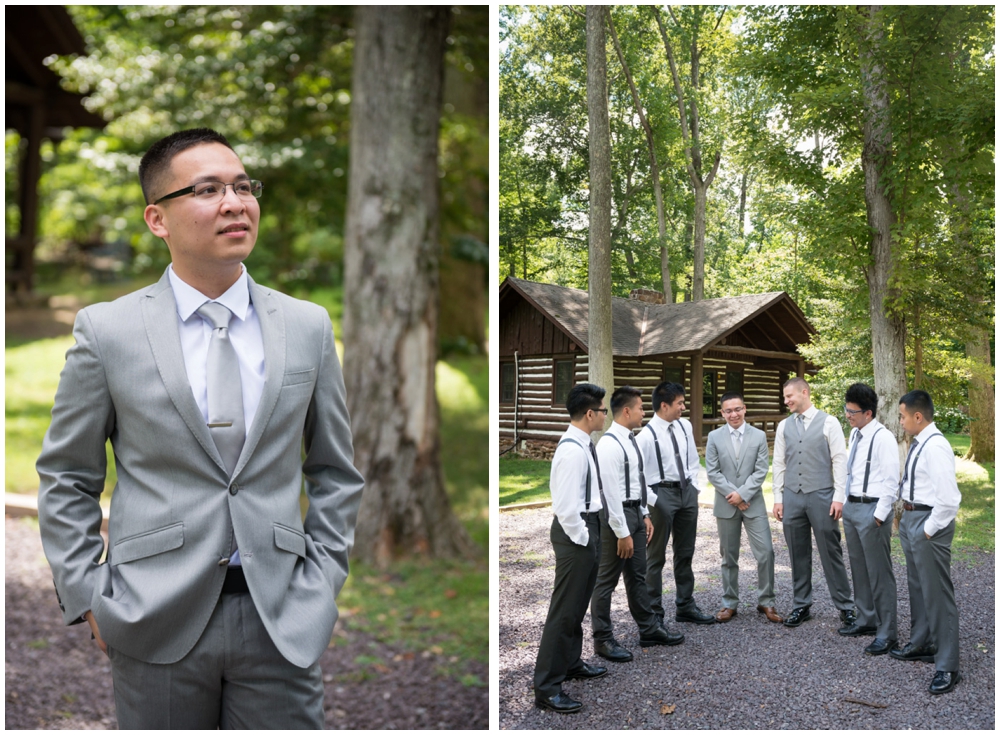 groom and groomsmen