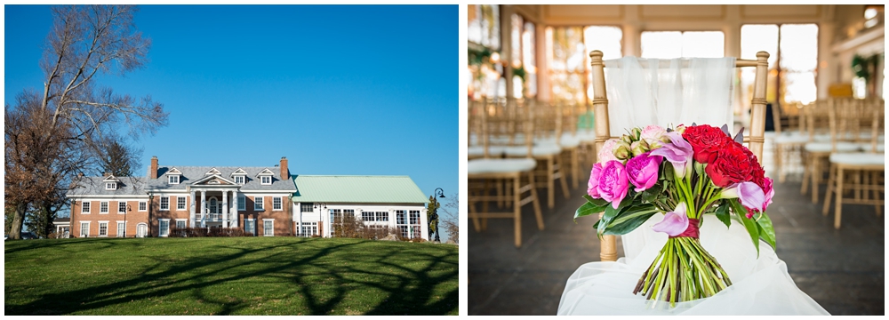 Wedding details at Raspberry Plain in Leesburg, Virginia.