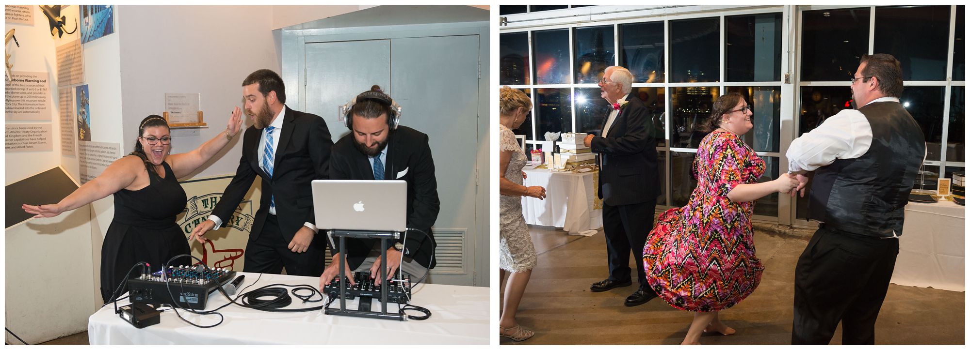 Wedding reception at Baltimore Museum of Industry