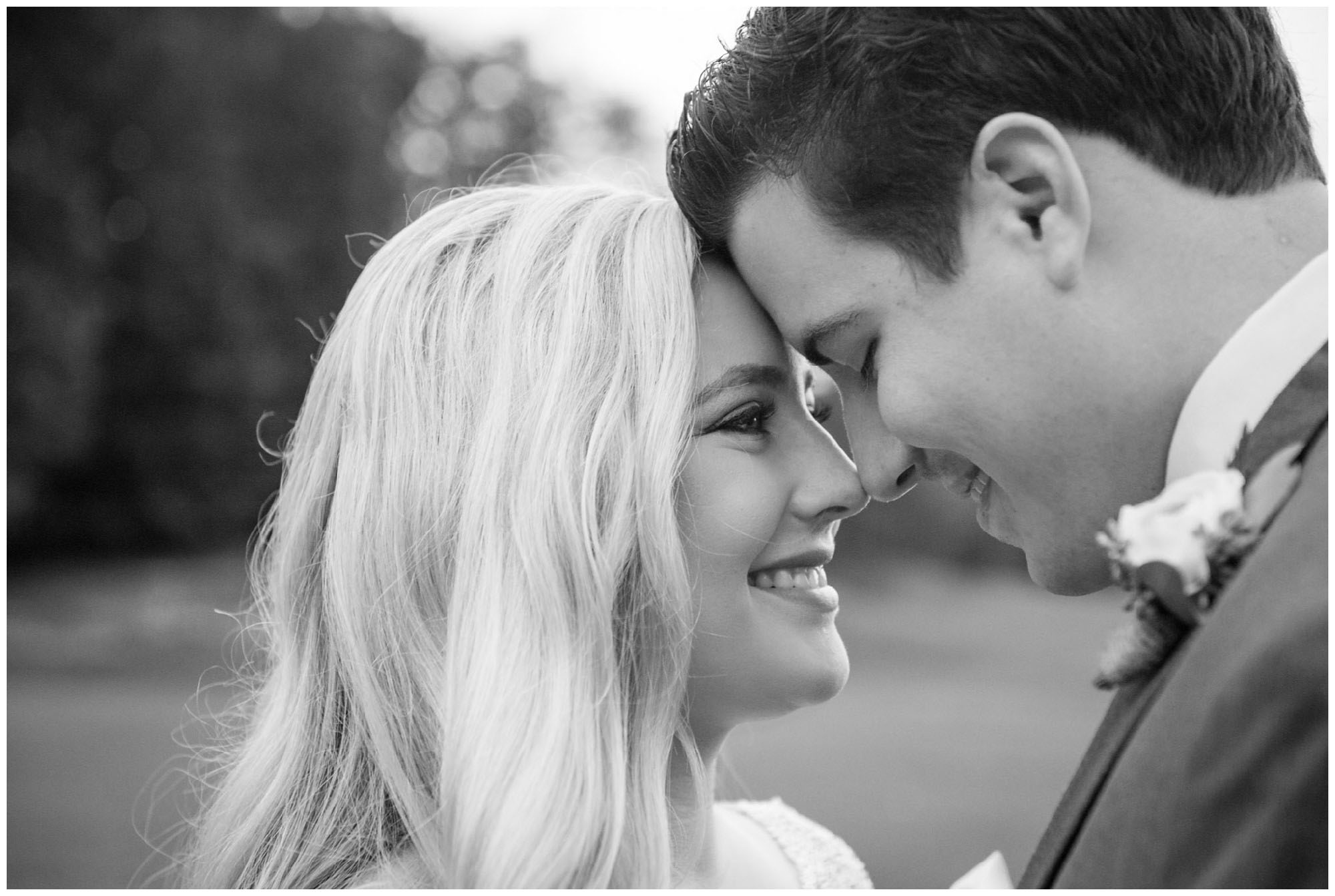 bride and groom portraits on wedding day