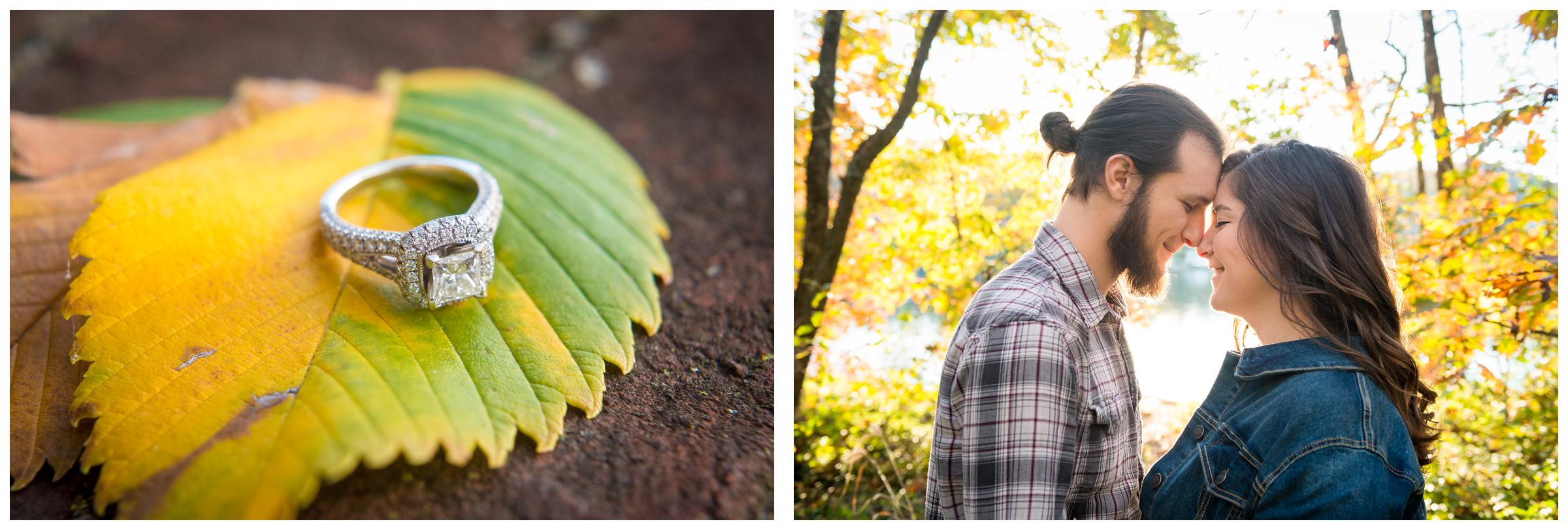 fall engagement session