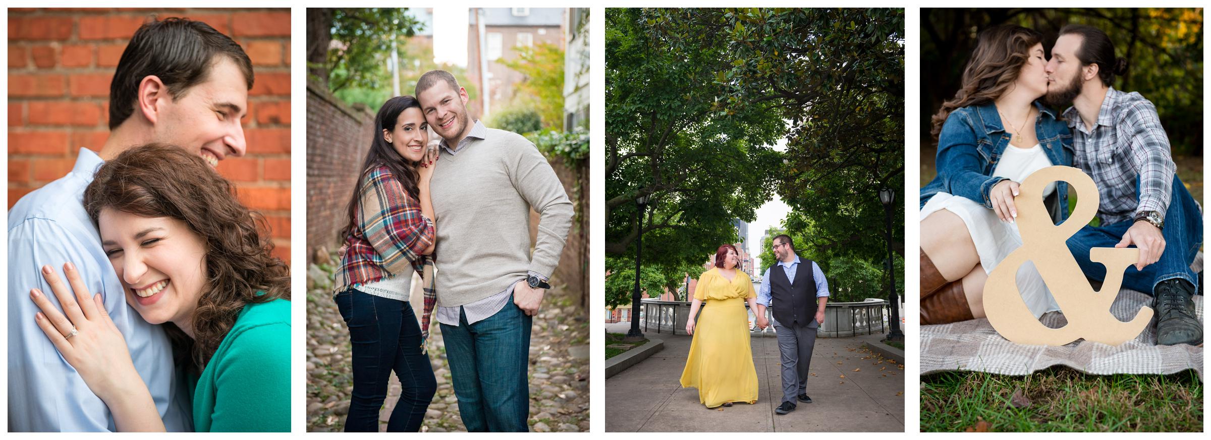 engagement photos in Virginia and Maryland