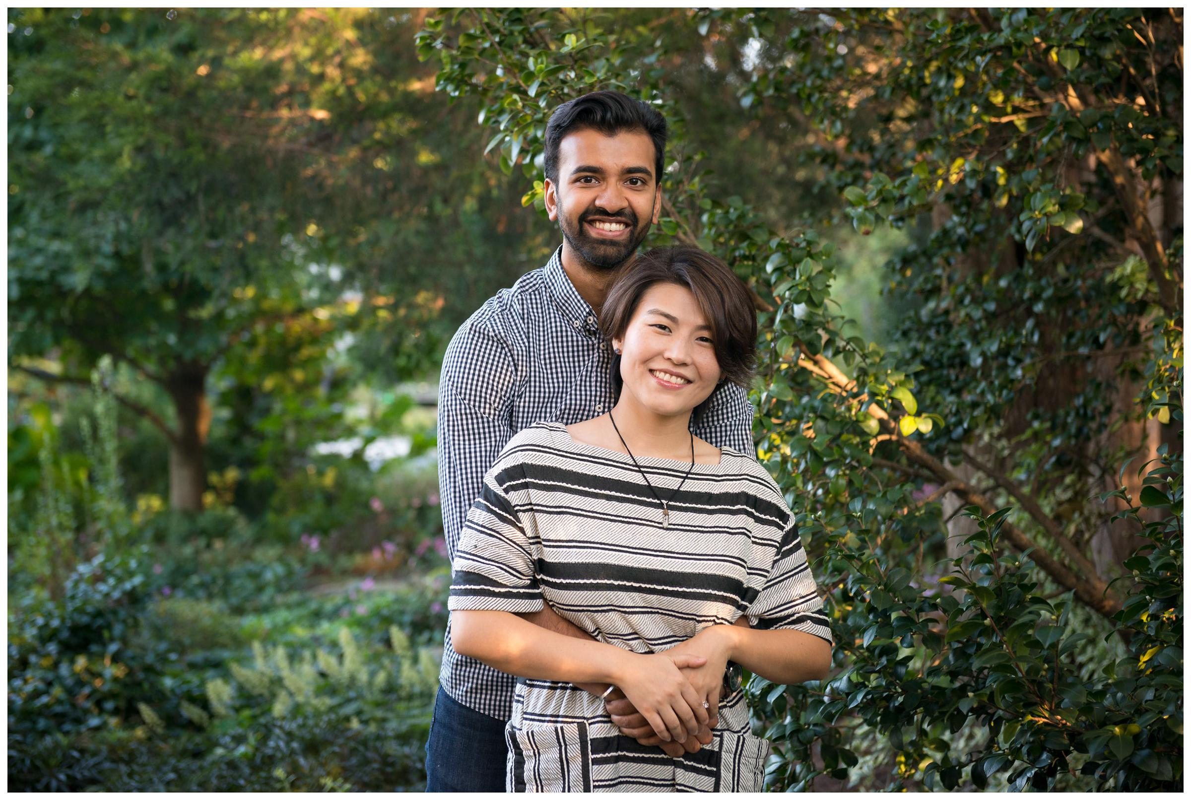 engagement session at park in Northern Virginia