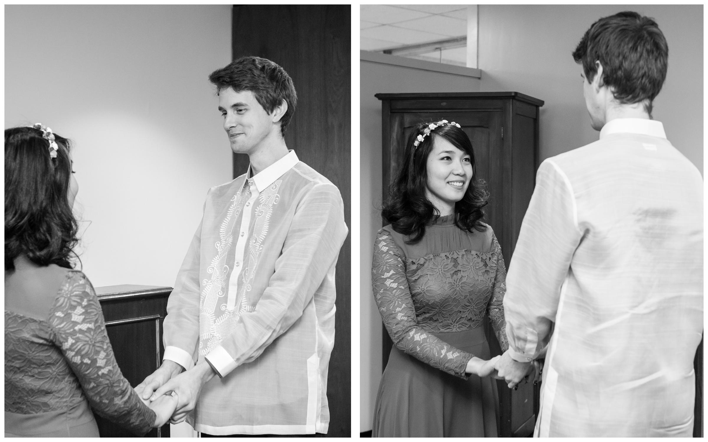 elopement wedding at Montgomery County Courthouse in Rockville, Maryland