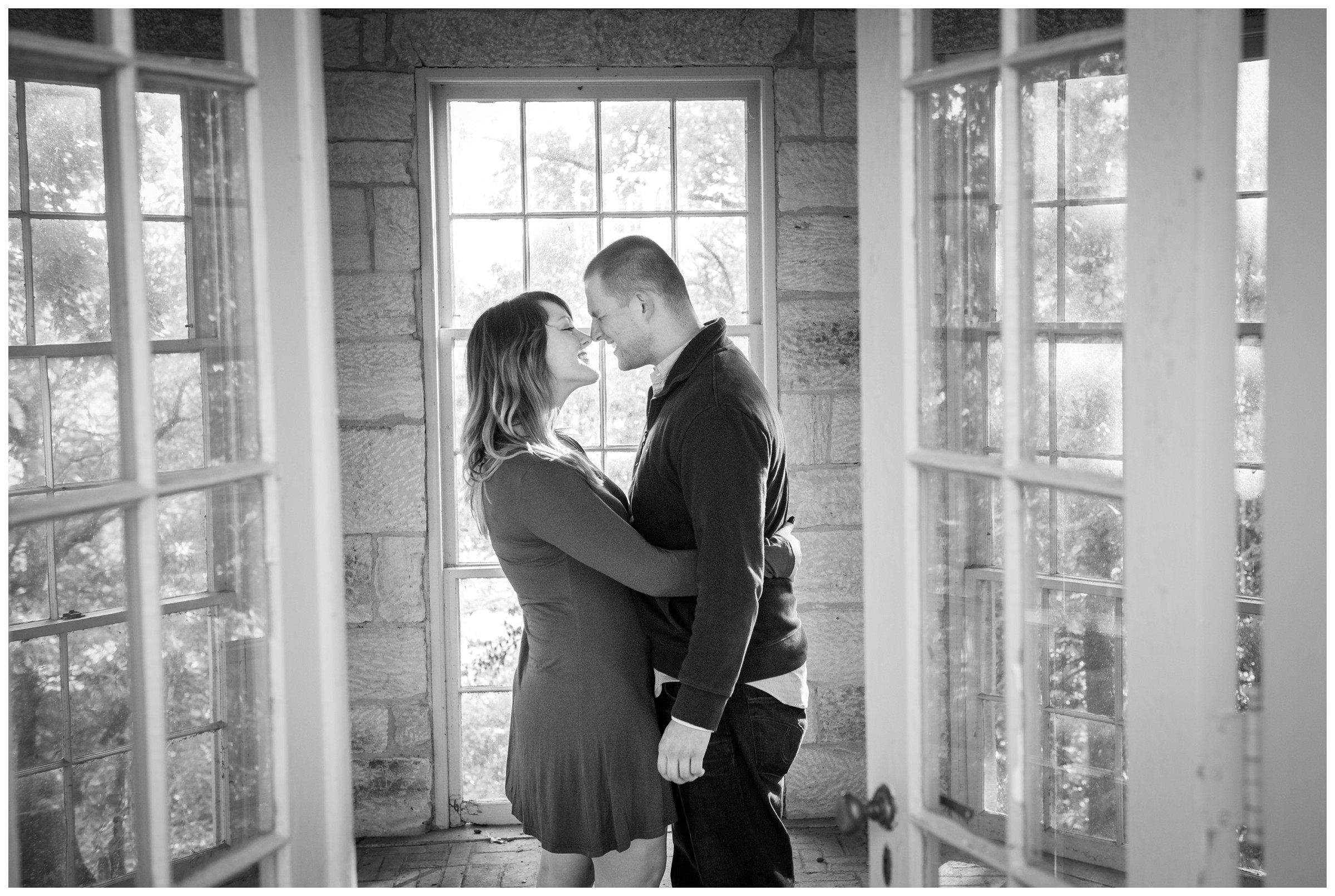 Belmont engagement photos at Gari Melchers home and studio in Fredericksburg, Virginia