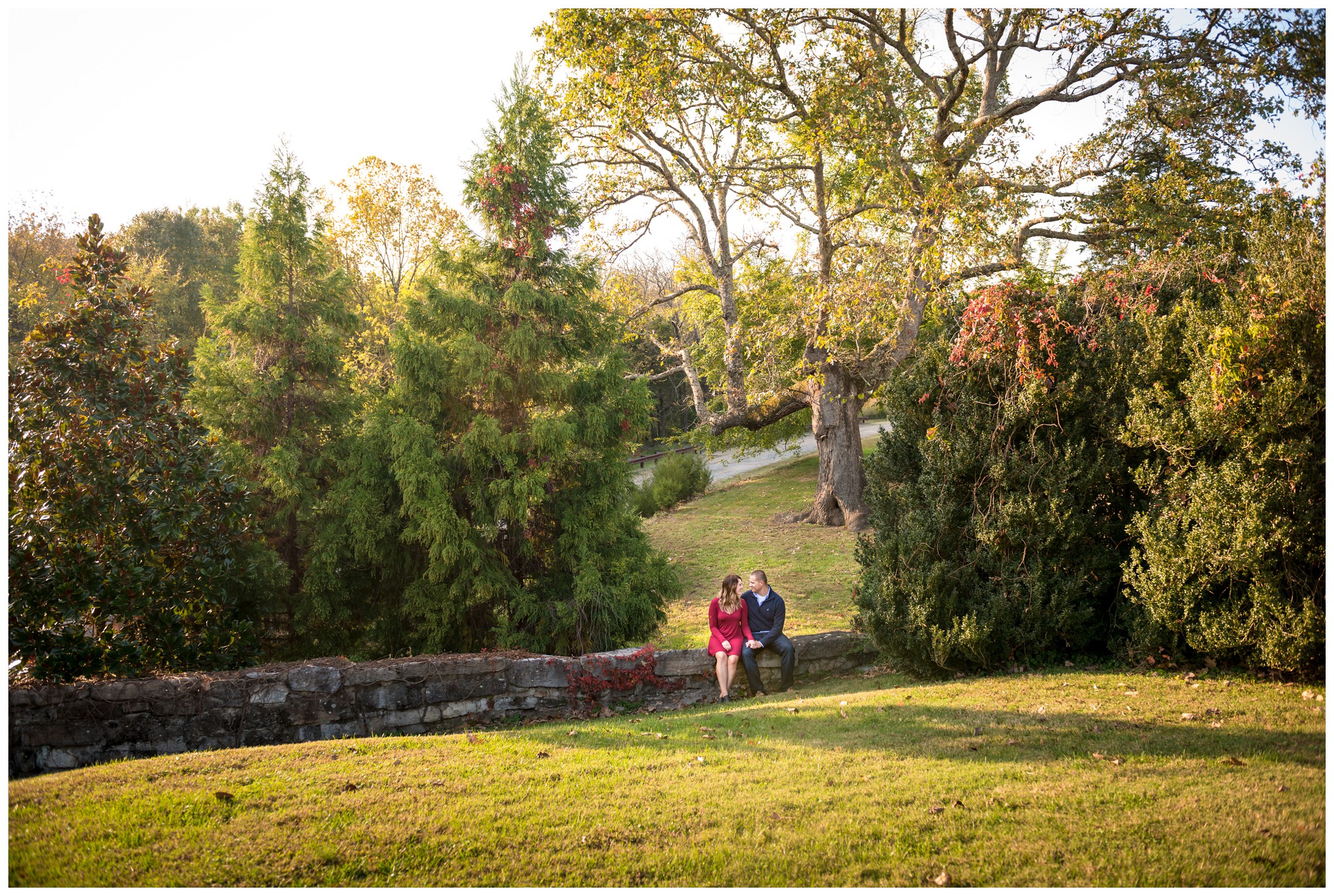 fall engagement photography at Gari Melchers Belmont in Fredericksburg, Virginia