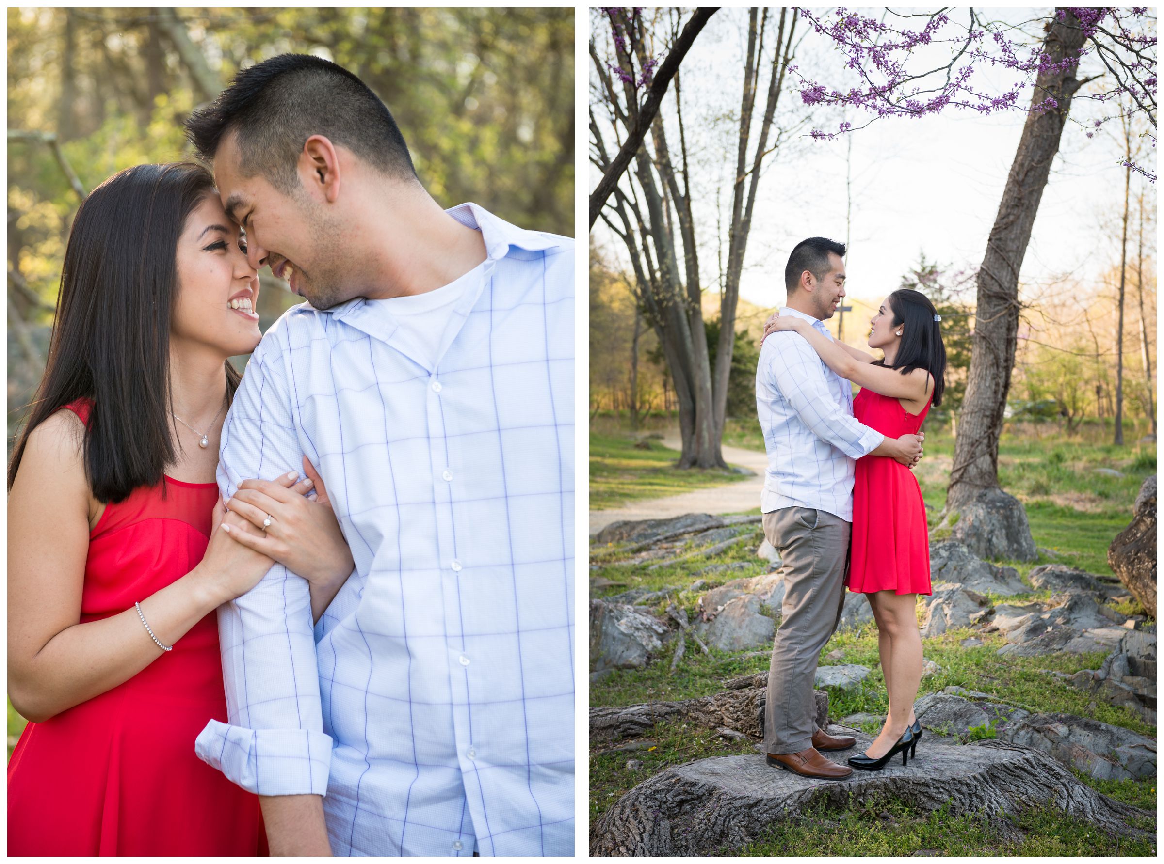 Great Falls engagement session in Northern Virginia