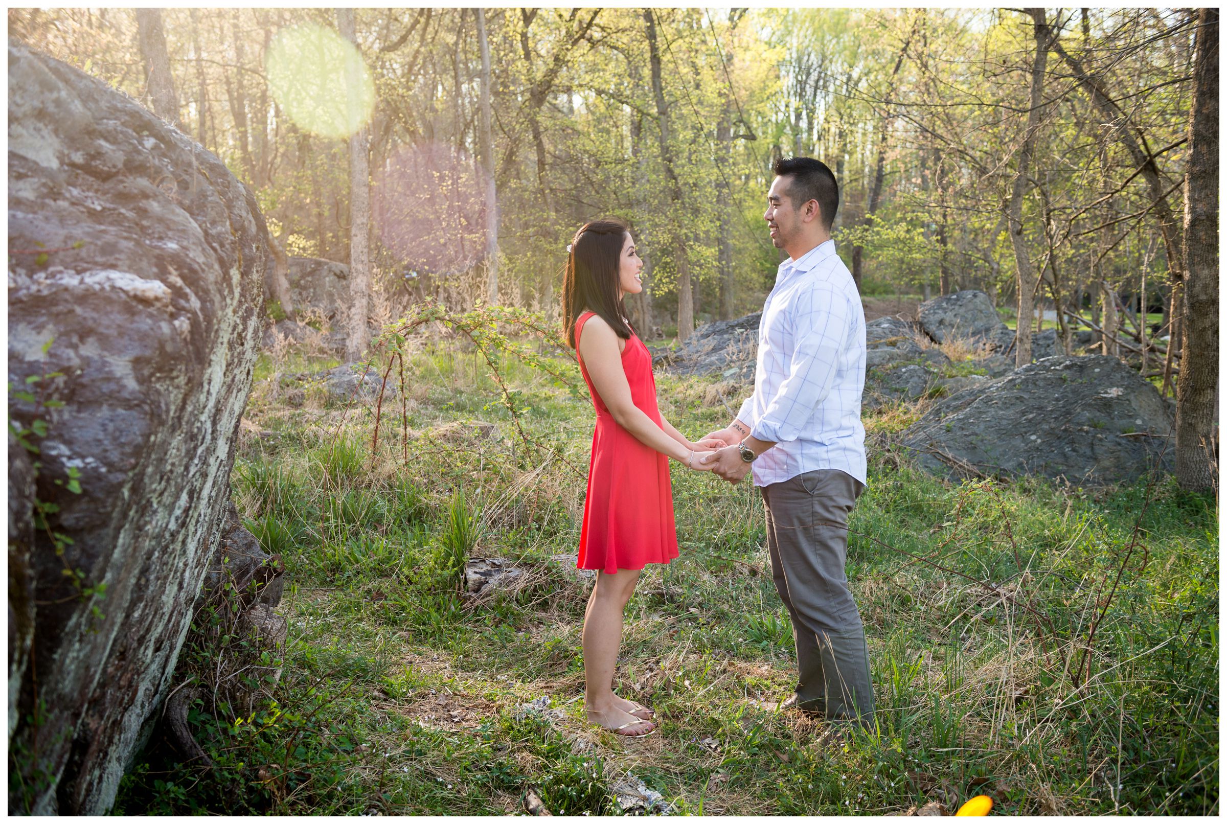 great falls engagement photos in Virginia