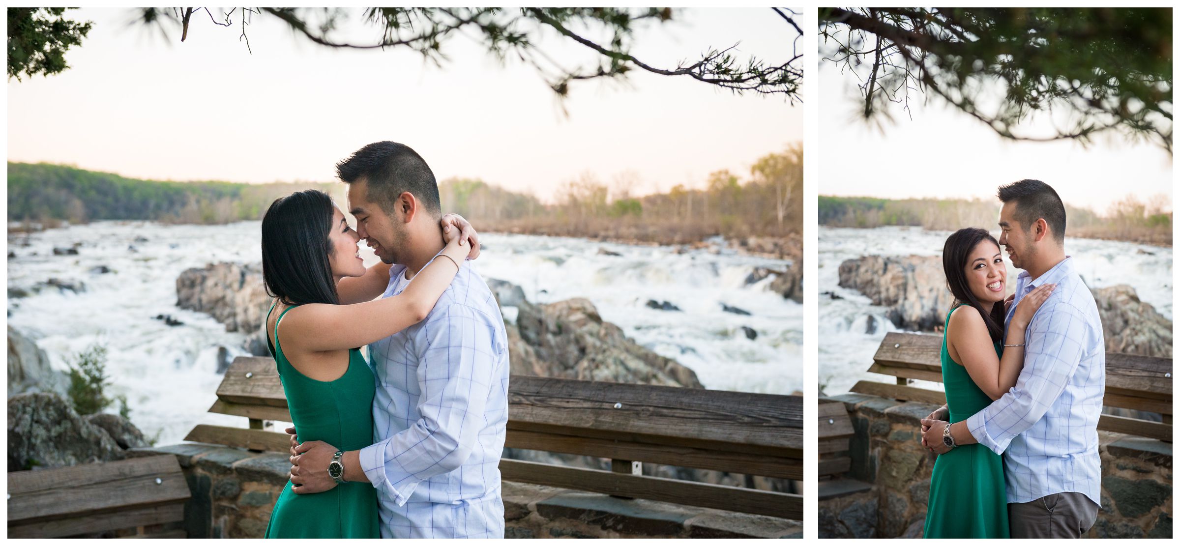 Great Falls engagement session in Northern Virginia