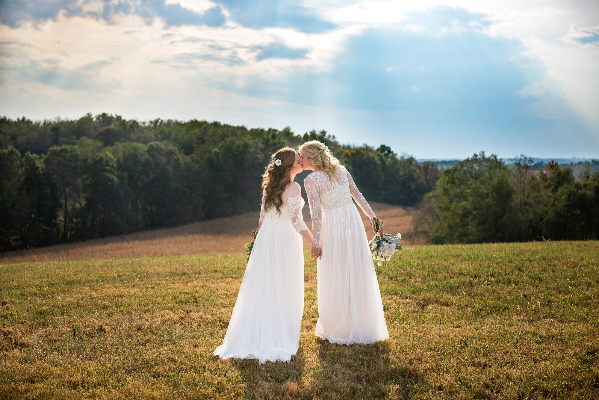 same sex lesbian LGBTQ friendly wedding photographer
