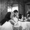 bride and groom first dance at Jorgensen Farms historic barn in Ohio