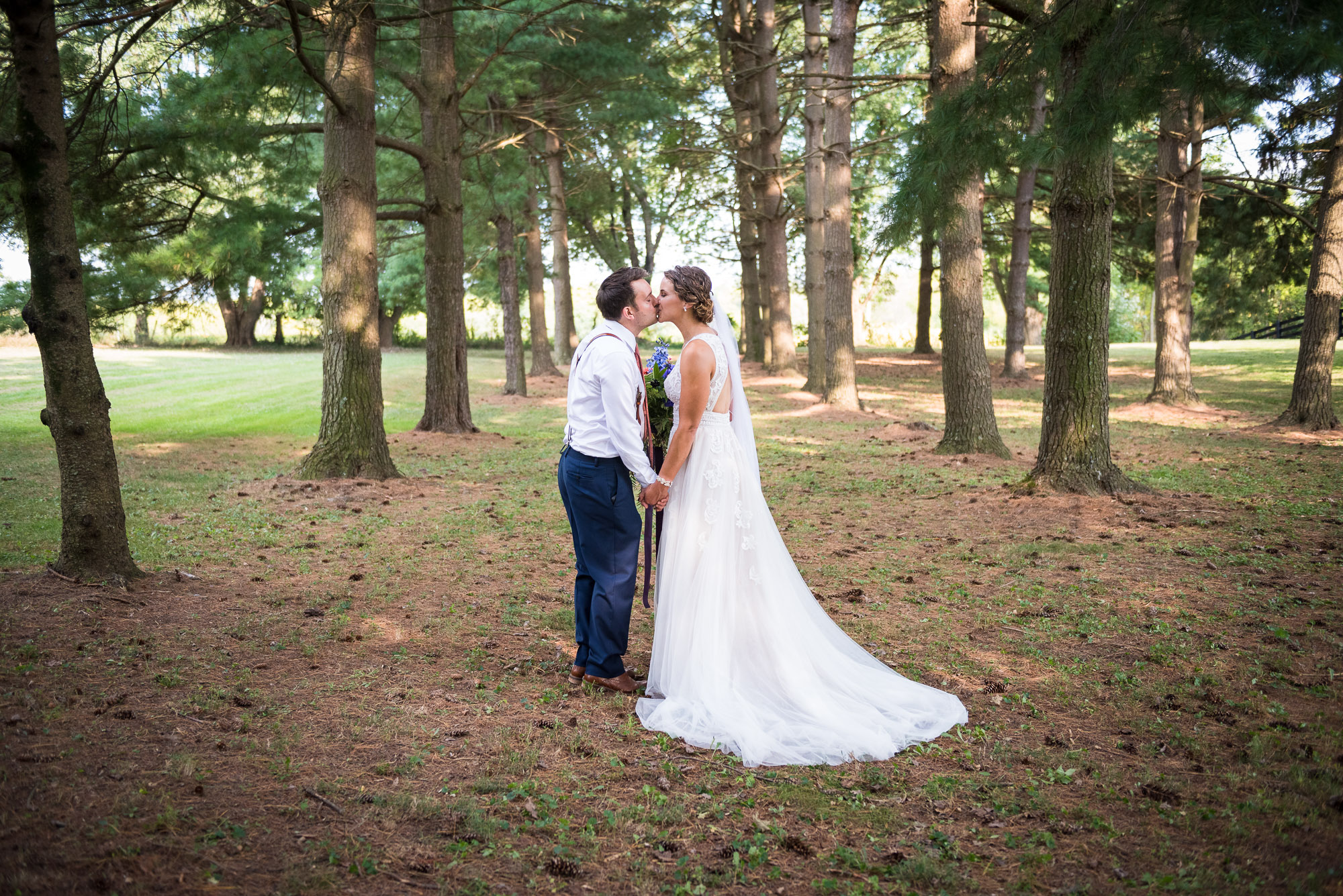 Columbus Ohio rustic wedding photography
