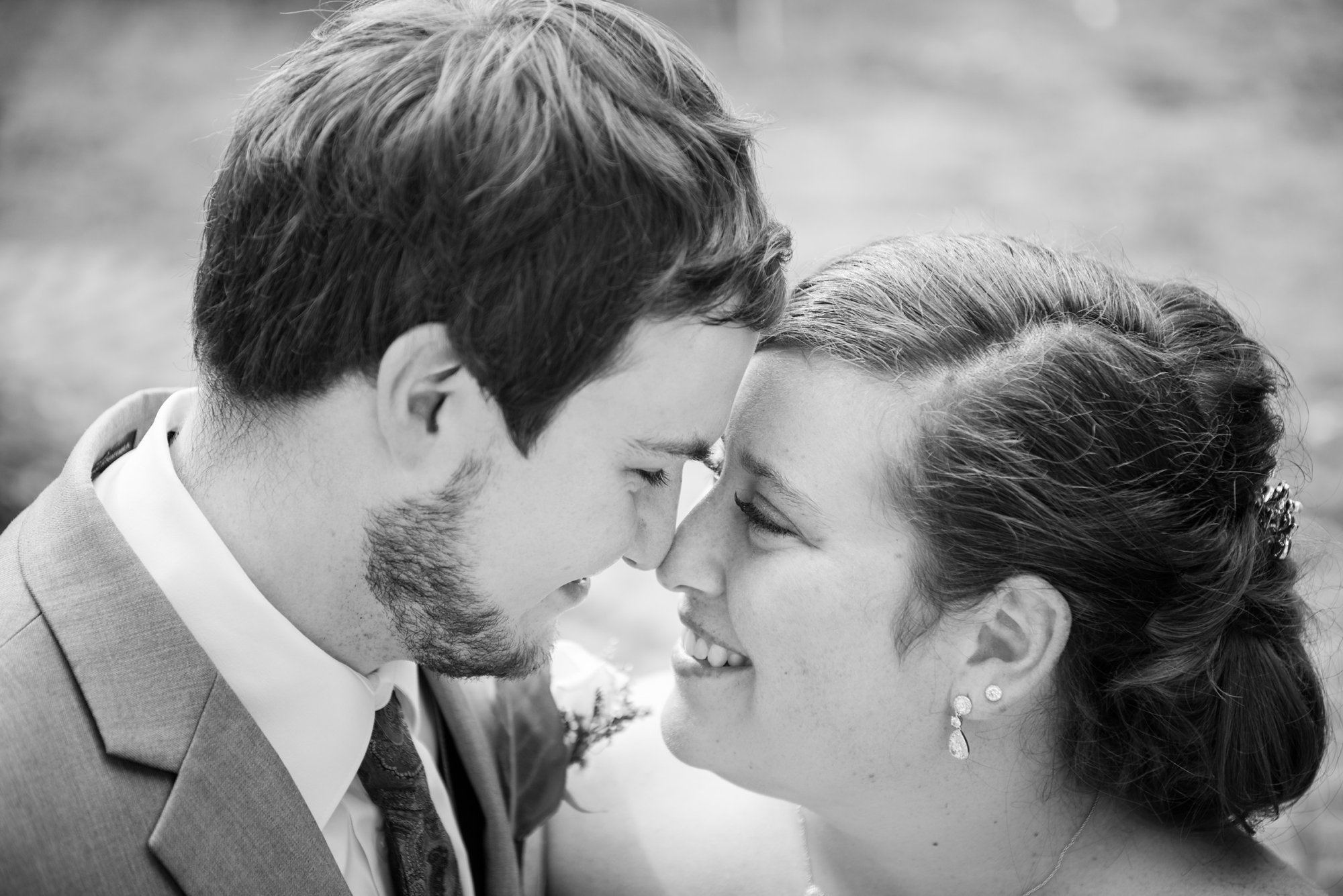 black and white wedding photography in Columbus Ohio